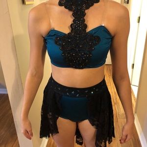 Two piece beautiful lyrical costume